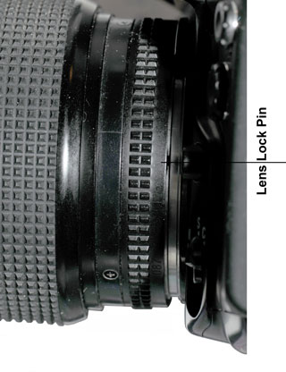 Nikon Body
                    AI-s Sense Pin