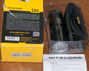 Nitecore EA4
Flashlight