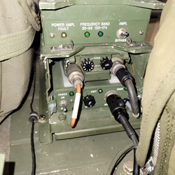 OF-185 Radio in M-274 Mule