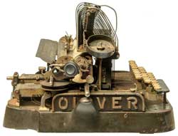 Oliver Typewriter Co No. 3 Bat Wing