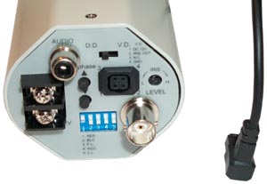 PC33C CCTV Camera Rear Panel