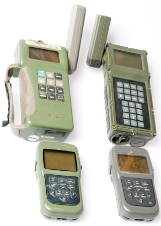 PLGR, Magellan GPS Commander, DAGR, Polaris
                  Receivers