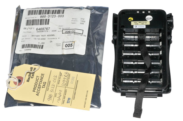 PLGR II
                Rechargeable battery Holder p/n 988-3123-003