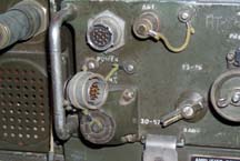 PRC-77 POWER connector & AM-2060