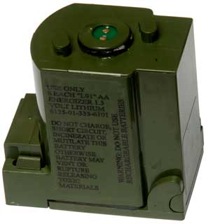 PRC-112D AA
Battery Adapter
