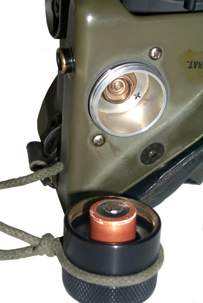 PVS-5 CR123 Battery Adapter