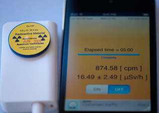 Pocket Geiger Counter
                  iPod Touch CS-137