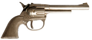 Pet Made in
                        U.S.A. single shot revolver style cap gun