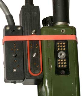 ANCillary
                        side connector (ANC) PRC-152, MBITR PRC-148
                        RF-5800V-HH