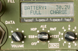 RT-1694/PRC-138 HF Receiver-Transmitter
                  Battery