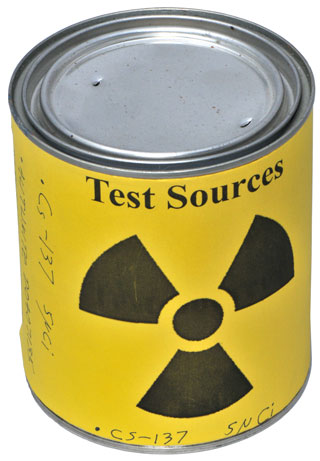 Radiosactive Sample
Can