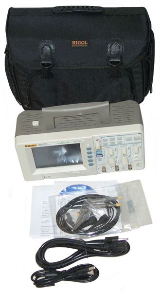 Rigol DS1052E Scope Kit Components