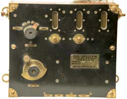 SCR-59 1918 WE 3 Tube Radio Receiving Set