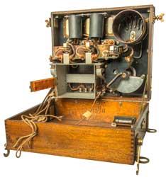 SCR-59 1918 WE 3 Tube Radio Receiving Set