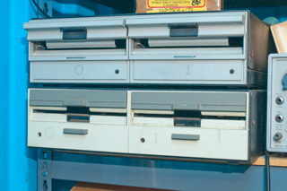 SWTP 6800 Computer
                  Dual 8" Floppy Drives