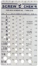Screw Chk'R