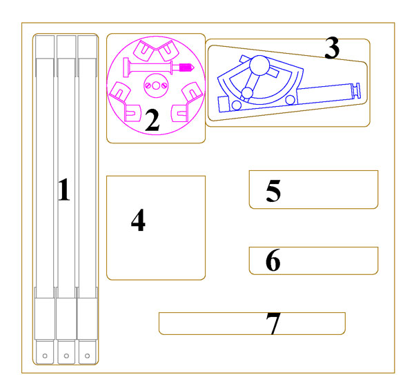 M1913 Sketch Set, Surveying, Military Field
Sketching
