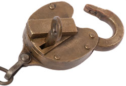 Slaymaker
                      Railroad Padlock