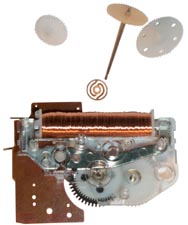 Spartus Quartz Clock
          some gears removed