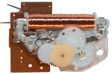 Spartus Quartz Clock
          Movement out of box