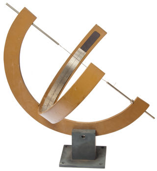 Spiral Design Direct Reading Equatorial
                    Sundial