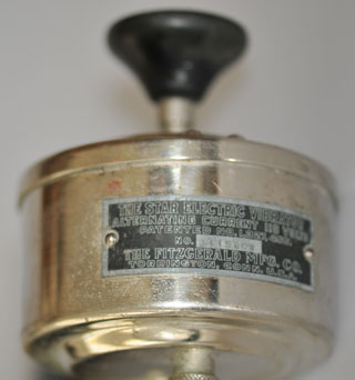 Fitzgerald
                  Star Vibrator patent 1327466