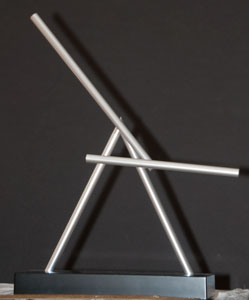 Swinging
                  Sticks Kinetic Sculpture