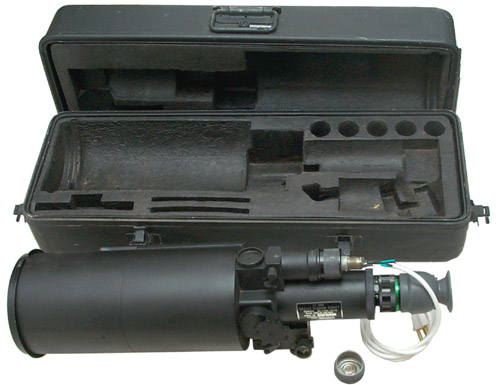 TVS-2 with AC
          adapter & transit case