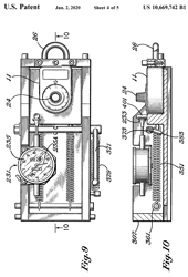 10669742
                      Method for opening a combination padlock, Andrew
                      O. Williams, Lockheed, Priority: 1990-03-09