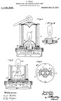 1100336 Miner's
                      and like electric safety-lamp, Paul Wolf (son of
                      Carl?), 1914-06-16, 362/311.09; 362/186