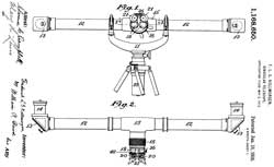 1168650 Binocular telescope, Frederick L G
Kollmorgen, Keuffel and Esser Co, 1916-01-18