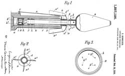 1257126 Explosive projectile, Eugene Schneider,
                  1918-02-19
