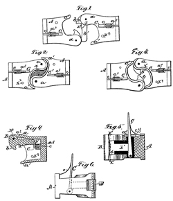 Railroad
                Knuckle Coupler