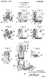 1491362 Vacuum
                      tube, Herbert E Shreeve, Western Electric, App:
                      1918-02-20, Pub: 1924-04-22, - Tube elements look
                      like VT-1
