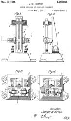 1560056 Source
                      of waves of constant frequency, Joseph W Horton,
                      Western Electric Co, Nov 3, 1925