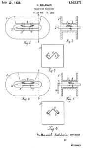 1592172
                      Telephone receiver, Baldwin Nathaniel, 1926-07-13
