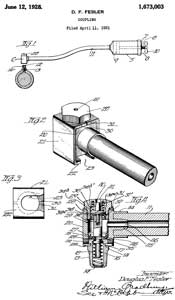 673003 Coupling,
Douglas F Fesler, Bassick Mfg, 1928-06-12