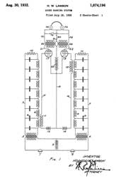 1874196 Sound ranging system, Horatio W Lamson,
                  General Radio, 1932-08-30