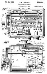 2048439
                              Photographic apparatus, Sherman M
                              Fairchild, 1936-07-21, - intervalometer