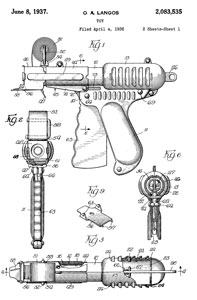 2083535 Toy,
                      Langos Otto A, Jun 8, 1937, 446/182, 29/270 -
                      paper popping sci-fi (D102382)