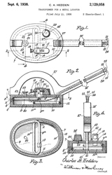 2129058
                      Transformer for a metal locator, Charles A Hedden,
                      1938-09-06
