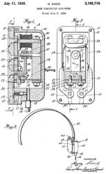 2165710 Bone
                      conduction audiphone, Koch Henry, Dictograph
                      Products, 1939-07-11