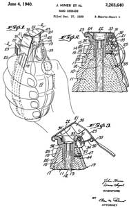 2203640 Hand
                  grenade, Hines John, Segal Louis, Charles M. Palmer,
                  1940-06-04