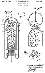 2231698
                      Electron multiplier, Vladimir K Zworykin, Jan A
                      Rajchman, RCA, 1941-02-11, - Photomultiplier