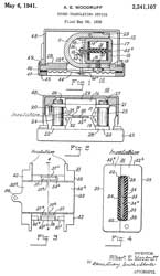 2241107 Sound
                      translating device, Albert E Woodruff, Associated
                      Electric Lab,1941-05-06