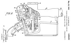 2320033 Filling
                      nozzle with automatic shutoff, Jr Archibald H
                      Davis, American Machine and Metals, 1943-05-25