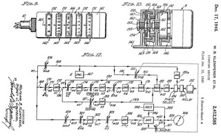 2412585
                              Sighting Device, Wolfgang B Klemperer,
                              Sydney J Goldberg, Douglas Aircraft Co
                              Inc, 1946-12-17