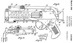 2437548
                      Telescopic firearm, Patchett George William,
                      App:1944-06-19, W>W. II, Pub: 1948-03-09