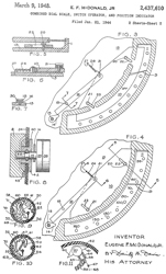 2437610
                      Combined dial scale, switch operator, and position
                      indicator, Jr Eugene F Mcdonald,1948-03-09