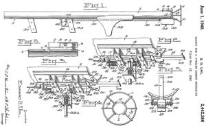 2442386 Safety for
                  a firearm hammer mechanism, Edward G Uhl, Sec of
                  War,1948-06-01